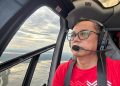 Kampanye Helikopter Deddy Sitorus di Pedalaman