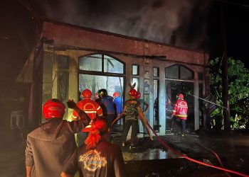 Jago Merah Mengamuk, Satu Unit Rumah Dilahap Tuntas