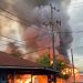 Mengerikan, 5 Unit Rumah Di Tana Tidung Ludes Terbakar