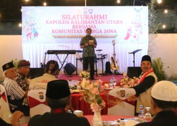 Silaturahmi Hangat Kapolda Kaltara Bersama Warga Jawa