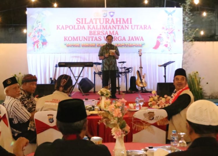 Silaturahmi Hangat Kapolda Kaltara Bersama Warga Jawa