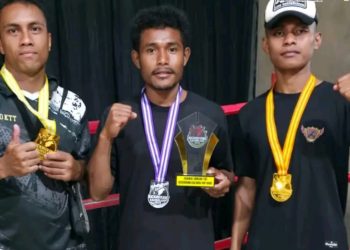 Tana Tidung Buktikan Taji di Ajang Kick Boxing
