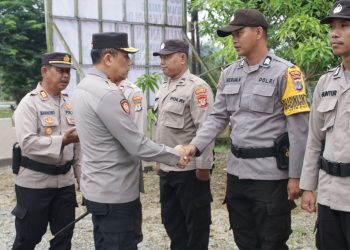 Kapolda Kaltara Kunjungi Polsek Tanjung Palas Utara