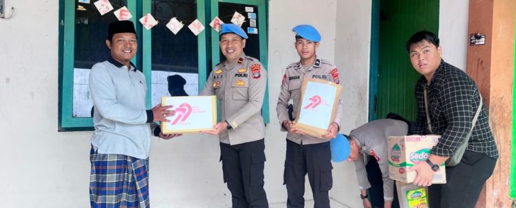 Momentum HUT Bhayangkara Ke-79Polda Kaltara Distribusikan Paket Sembako