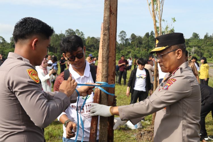Wakapolda Kaltara Hadiri Ground Breaking Taman Adhayaksa di Kebun Raya Bunda Hayati