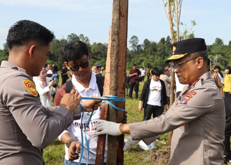 Wakapolda Kaltara Hadiri Ground Breaking Taman Adhayaksa di Kebun Raya Bunda Hayati