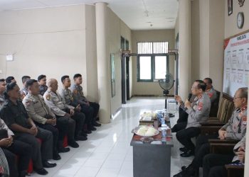 Kapolda Kaltara Kunjungi Polsek Tanjung Palas Utara, Apresiasi Kondisi Mako dan Tekankan Peran Bhabinkamtibmas