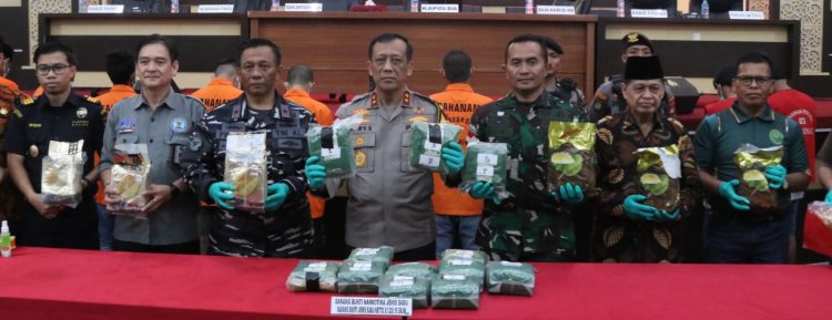 Polda Kaltara Ungkap 4 Kasus Narkoba Selama Periode Juli 2025