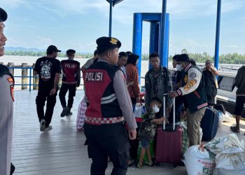 Objek Vital Jadi Atensi, Polresta Bulungan Intensifkan Patroli di Pelabuhan Tanjung Selor – Tarakan