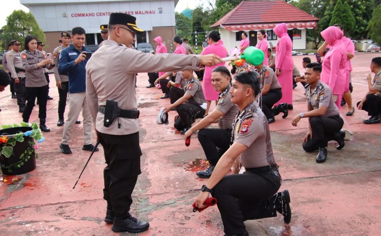 Momentum Kenaikan Pangkat, Puluhan Personel Polres dan Brimob Malinau Diapresiasi