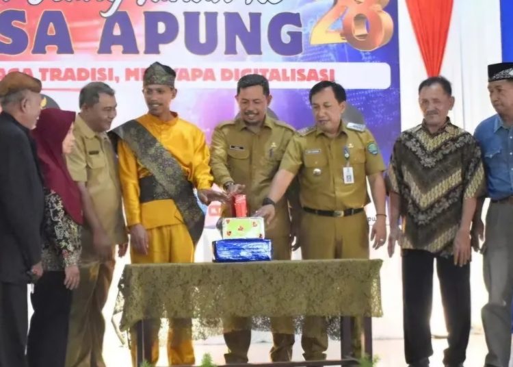 HUT ke-28, Desa Apung Luncurkan Aplikasi Sistem Informasi Desa untuk Tingkatkan Pelayanan Publik