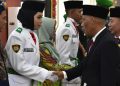 Paskibra Bulungan Dikukuhkan, Bupati Syarwani Ajak Kibarkan Semangat Nasionalisme dan Persatuan