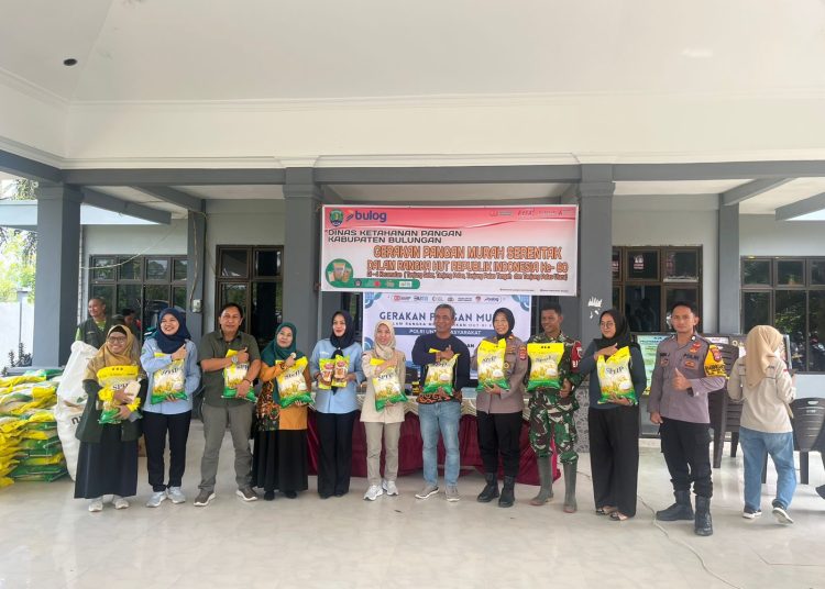 Polresta Bulungan Dukung Gerakan Pangan Murah
