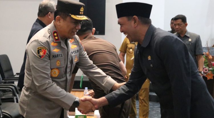Kapolda Kaltara Hadiri Sidang Paripurna DPRD Kaltara, Wujud Sinergitas Dengan Legislatif
