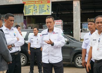 Sekda Bulungan, Tinjau Tata Kelola Pasar Induk