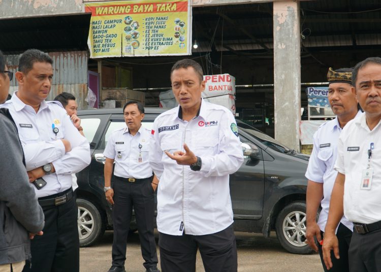 Sekda Bulungan, Tinjau Tata Kelola Pasar Induk