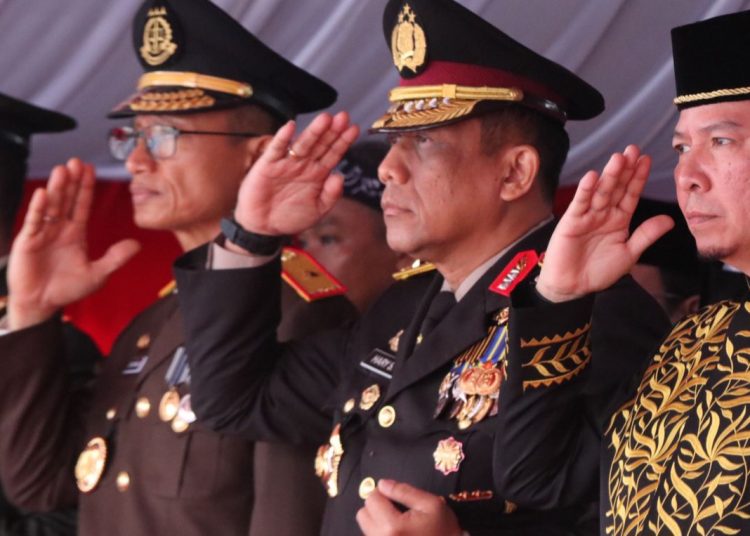 Kapolda Kaltara Hadiri Upacara Peringatan 17 Agustus