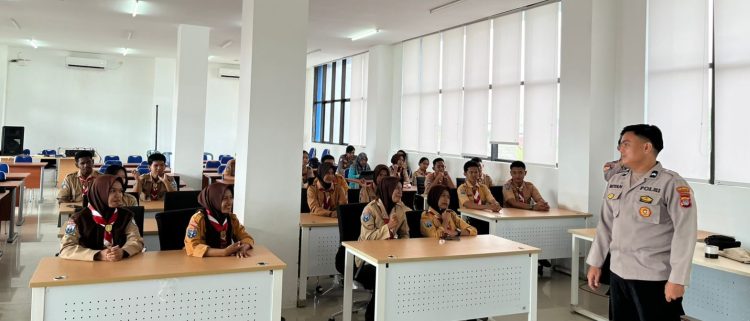 30 Siswa SMAN 01 Tanjung Selor Ikuti Sosialisasi Saka Bhayangkara