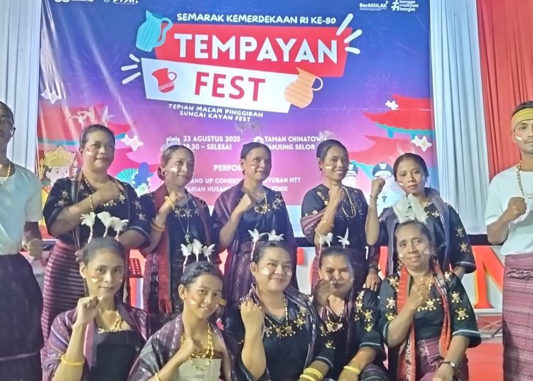 Tarian Soka Selen Meriahkan Tempayan Fest, Jejak Rindu Larantuka yang Hidup di Tanah Benuanta