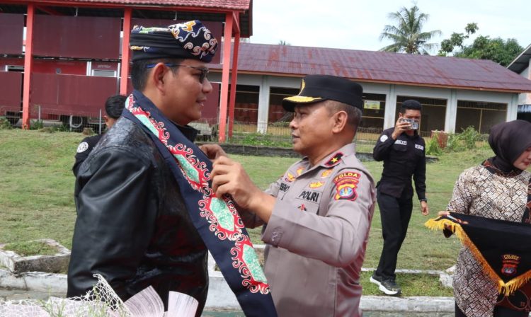 Antusias Sambut Kapolda Baru Polda Kaltara