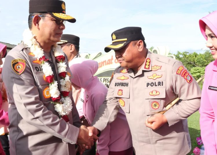 Kapolresta Bulungan Hadiri Penyambutan Kapolda Kaltara Brigjen Pol. Djati Wiyoto Abadhy
