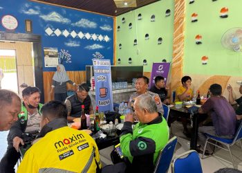 Satlantas Polresta Bulungan Jalin Sinergi dengan Driver Ojol di Tanjung Selor