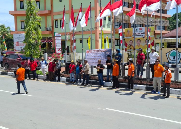 Partai Buruh Gelar Aksi di Tanjung Selor, Sampaikan 15 Tuntutan