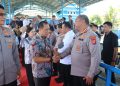 Suasana Haru Warnai Pelepasan Eks Kapolda Kaltara,  Kapolresta Bulungan  Bilang Begini!
