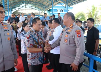 Suasana Haru Warnai Pelepasan Eks Kapolda Kaltara,  Kapolresta Bulungan  Bilang Begini!