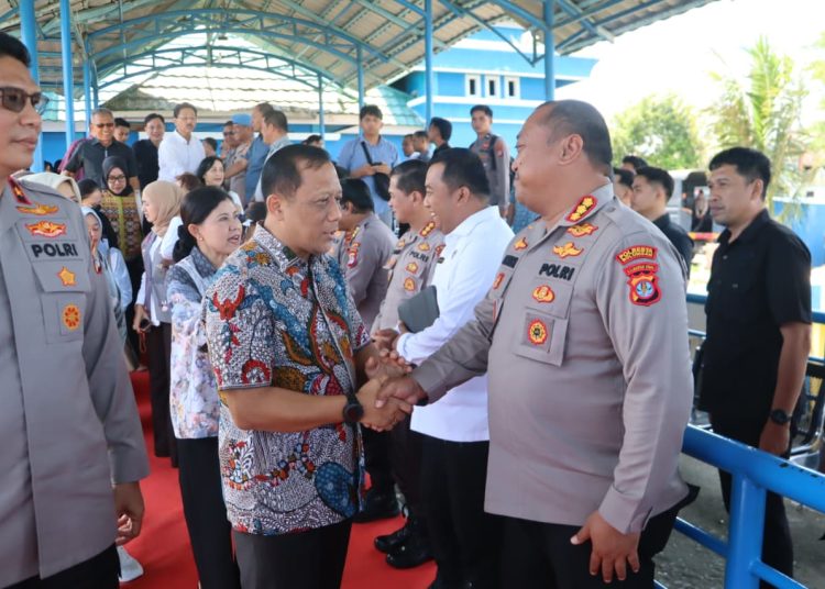 Suasana Haru Warnai Pelepasan Eks Kapolda Kaltara,  Kapolresta Bulungan  Bilang Begini!
