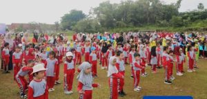 senam anak indonesia hebat di Kabupaten Tana Tidung