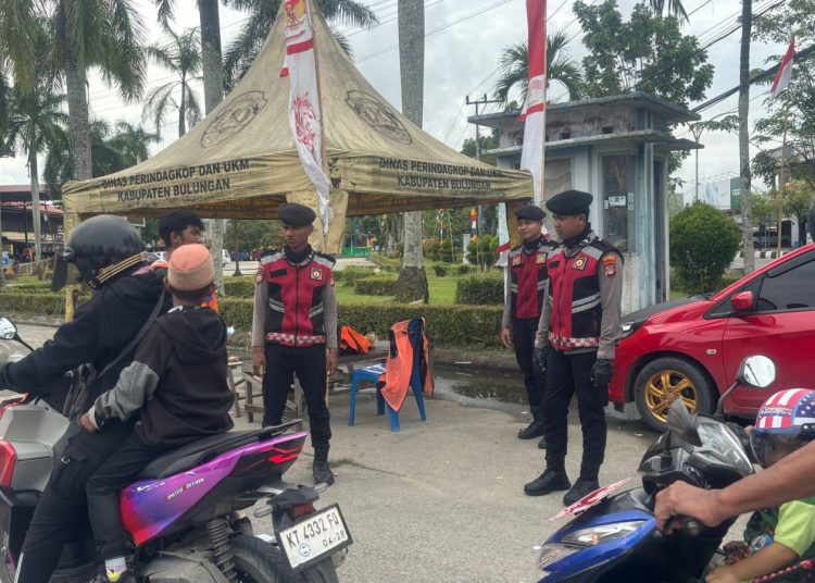Polresta Bulungan Gelar Patroli di Area Rawan Tanjung Selor