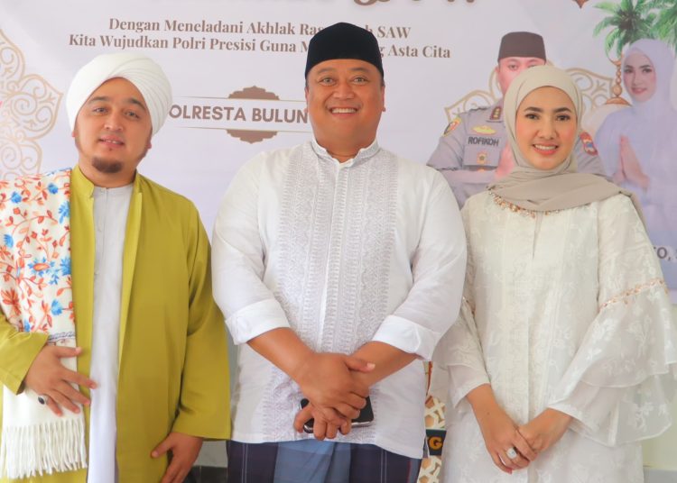 Polresta Bulungan Gelar Maulid Nabi Muhammad SAW 1447 H, Habib Ali Zainal Abidin Al Madihij Sampaikan Tausiah
