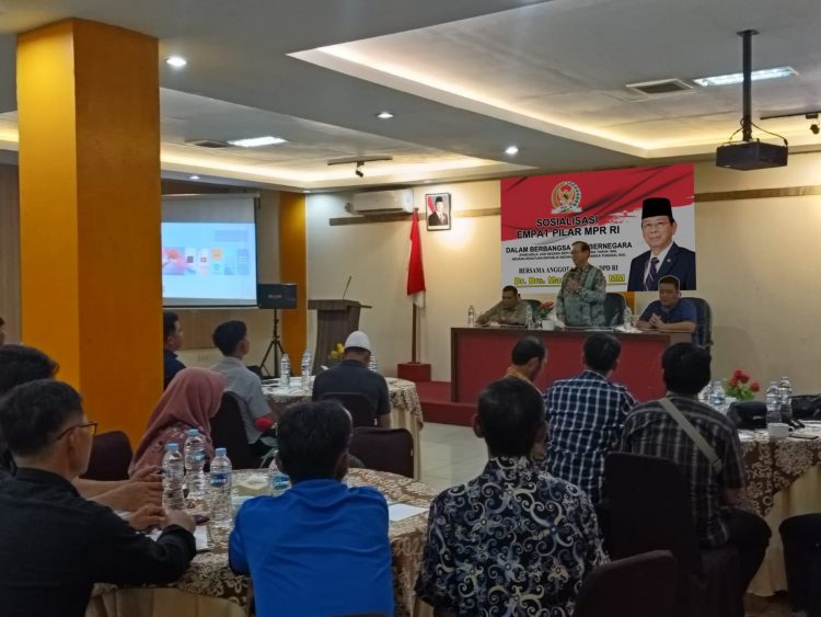 Marthin Billa Sosialisasikan Empat Pilar Kebangsaan di Tanjung Selor