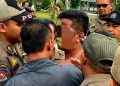 Satpol PP Bulungan Amankan Dua Pria Yang Nekat Terobos Pagar Kantor Bupati