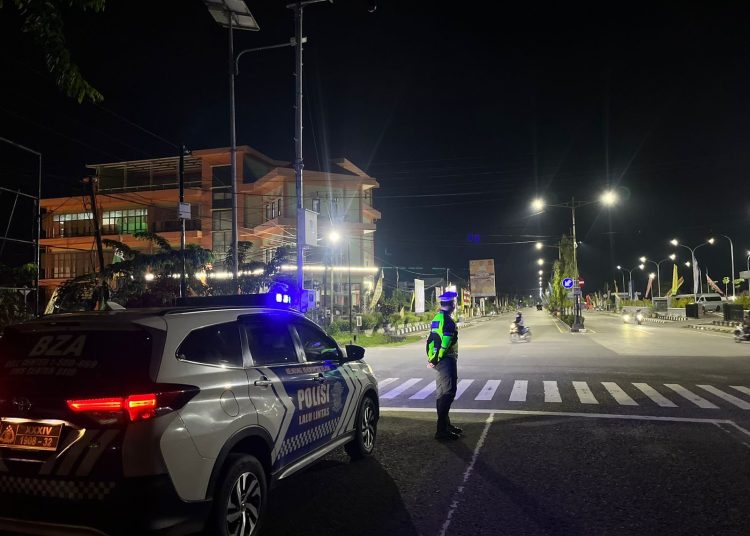 Ingatkan Pengendara Tertib Berlalu Lintas, Satlantas Rutin Patroli
