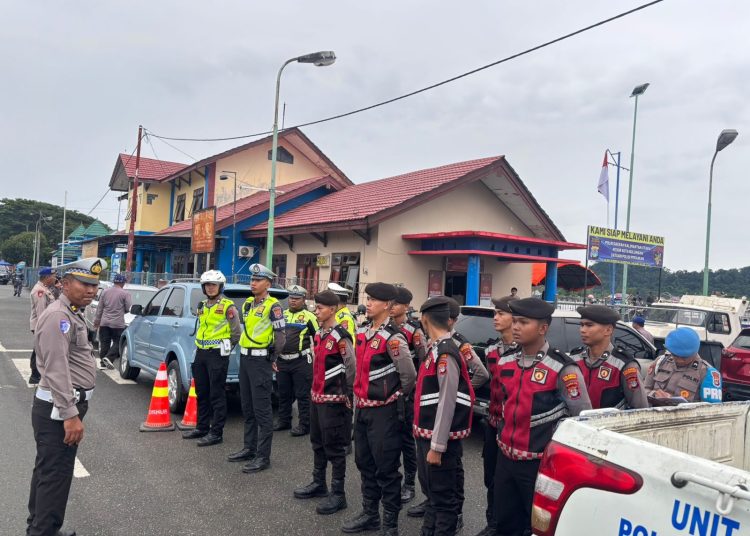 Polresta Bulungan Cek Kesiapan Personel Jelang Festival Sungai Kayan