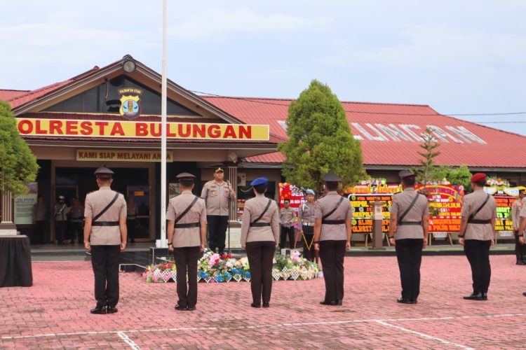 Rotasi Jabatan di Polresta Bulungan, Empat Pejabat Resmi Berganti Posisi