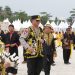 Perigatan Hari Jadi Kota Tanjung Selor dan Bulungan, Kapolda Mengenakan Pakaian Adat Dayak