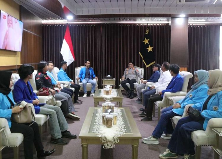 Kapolda Kaltara Terima Kunjungan DPD KNPI Bulungan