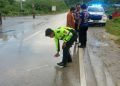 Tragis, Satu Orang Tewas dalam Kecelakaan Motor dan Truk di Pertigaan Bulu Perindu