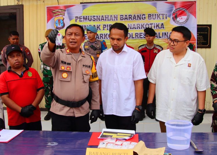 Polres Malinau Musnahkan Setengah Kilogram Sabu, Tegaskan Komitmen Perangi Narkoba