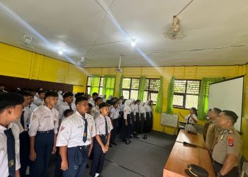 Kapolsek Tanjung Palas Ajak Siswa Jauhi Bullying