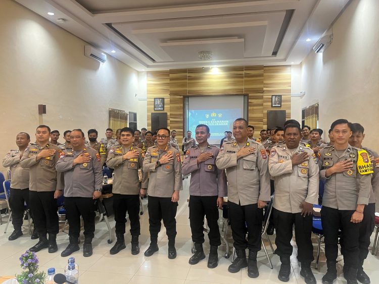 Polresta Bulungan Mendapatkan Supervisi Fungsi Binmas