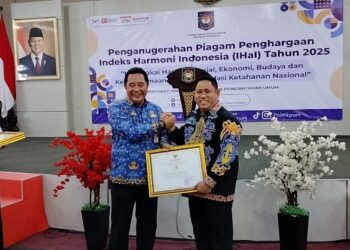 Bulungan Raih Penghargaan Indeks Harmoni Indonesia 2025 dari Kemendagri