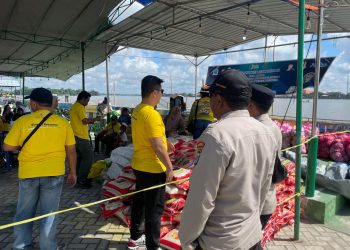 Polsek Tanjung Palas Laksanakan Monitoring Gerakan Pangan Murah