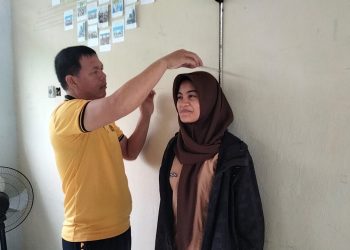 Polsek Tanjung Palas Sosialisasikan Penerimaan Polri 2026 di SMAN 1 Salimbatu