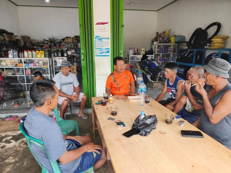 Kapolsek Tanjung Palas Utara Gelar Jumat Curhat Bersama Warga Panca Agung