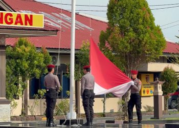 Polresta Bulungan Gelar Upacara Peringatan Hari Pahlawan 2025