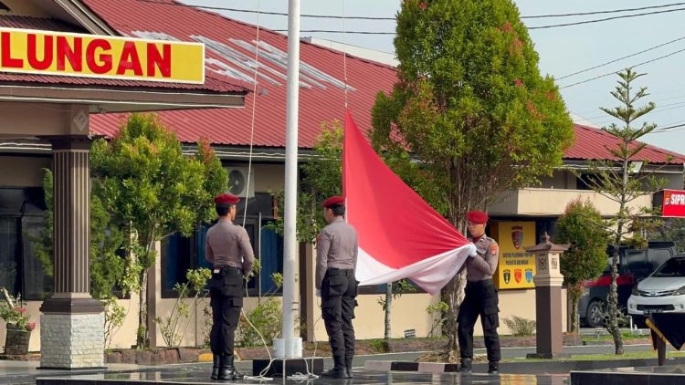 Polresta Bulungan Gelar Upacara Peringatan Hari Pahlawan 2025